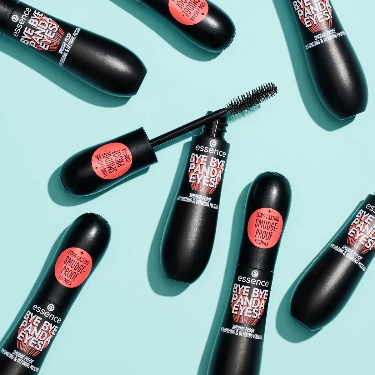 Essence Bye Bye Panda Eyes Tubing Mascara, Black, 16ml (0.54 Fl Oz) | Smudge-proof & Water-resistant - view 7