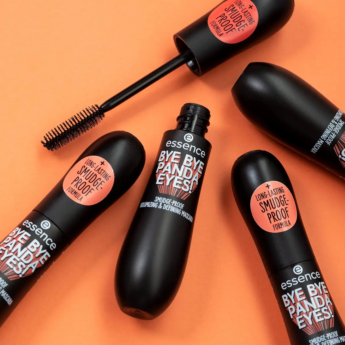 Essence Bye Bye Panda Eyes Tubing Mascara, Black, 16ml (0.54 Fl Oz) | Smudge-proof & Water-resistant - view 8
