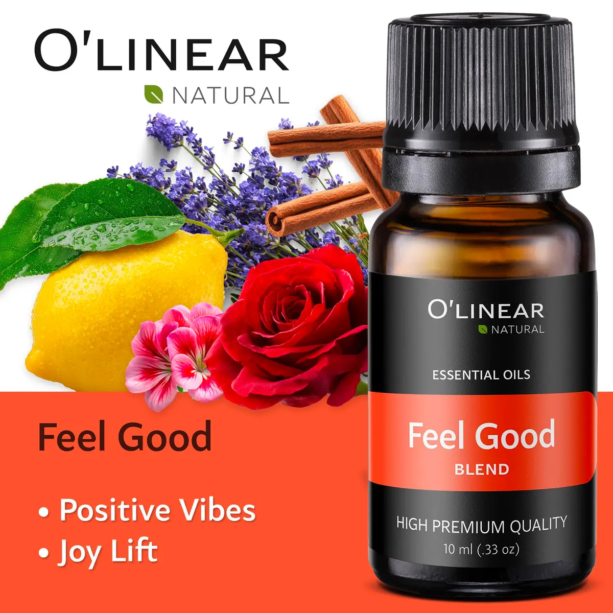 O'Linear Essential Oils 6 Blends Set 100ml (3.4 Fl Oz) | Pure Aromatherapy for Home Fragrance - view 5