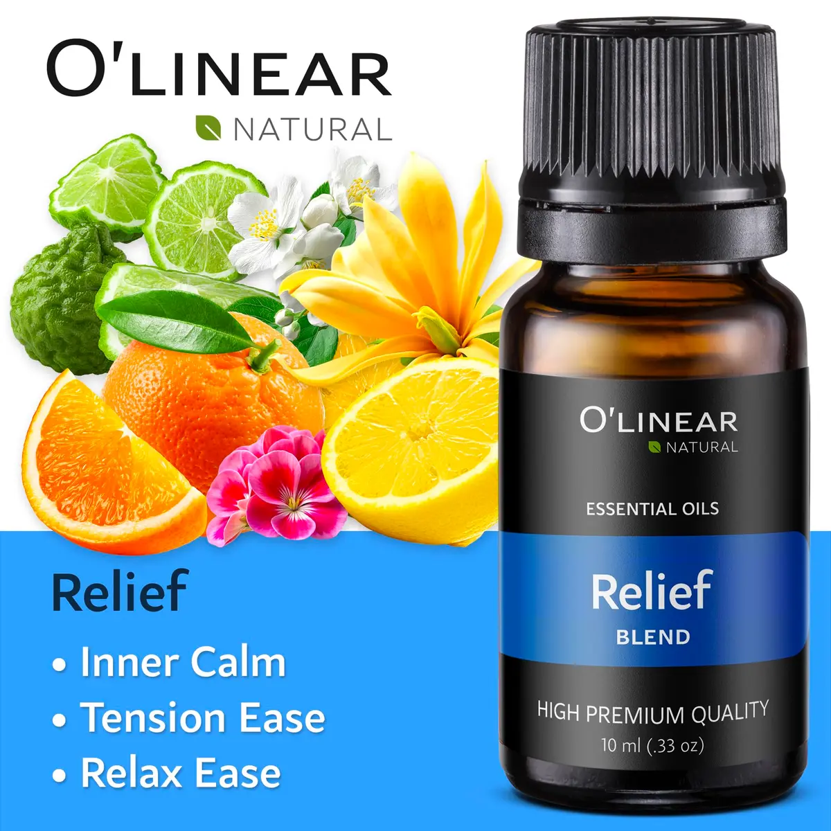 O'Linear Essential Oils 6 Blends Set 100ml (3.4 Fl Oz) | Pure Aromatherapy for Home Fragrance - view 6