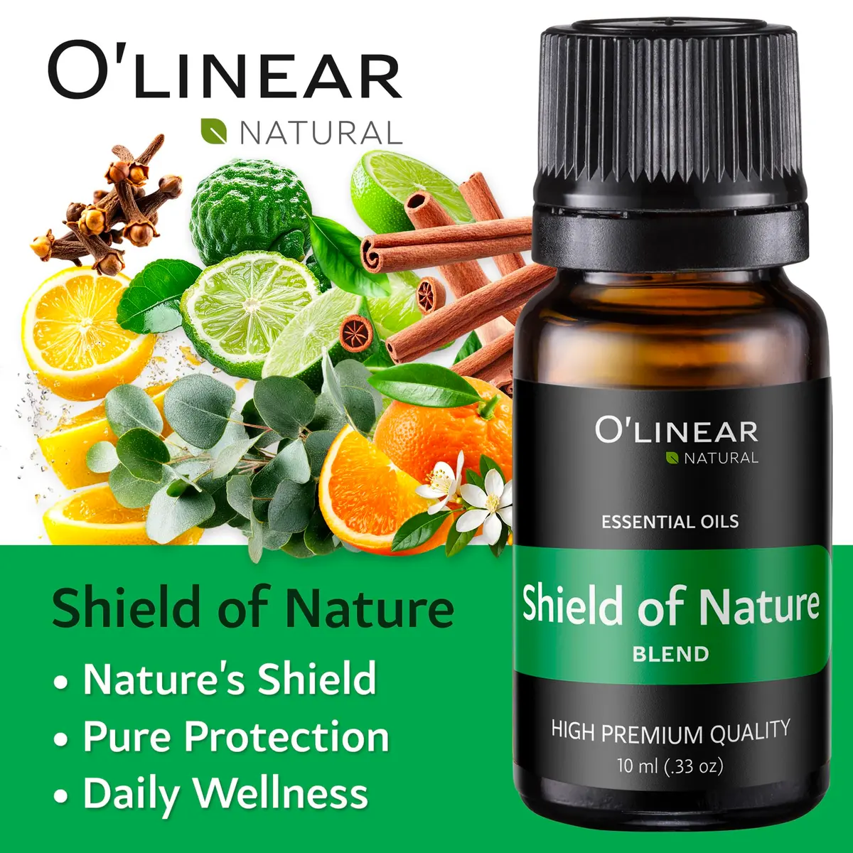 O'Linear Essential Oils 6 Blends Set 100ml (3.4 Fl Oz) | Pure Aromatherapy for Home Fragrance - view 2