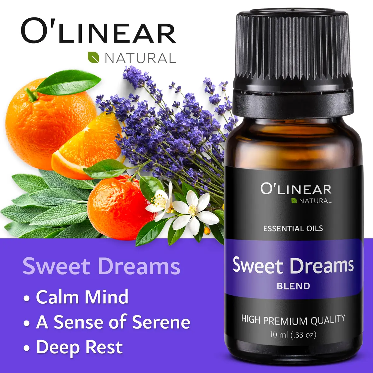 O'Linear Essential Oils 6 Blends Set 100ml (3.4 Fl Oz) | Pure Aromatherapy for Home Fragrance - view 3