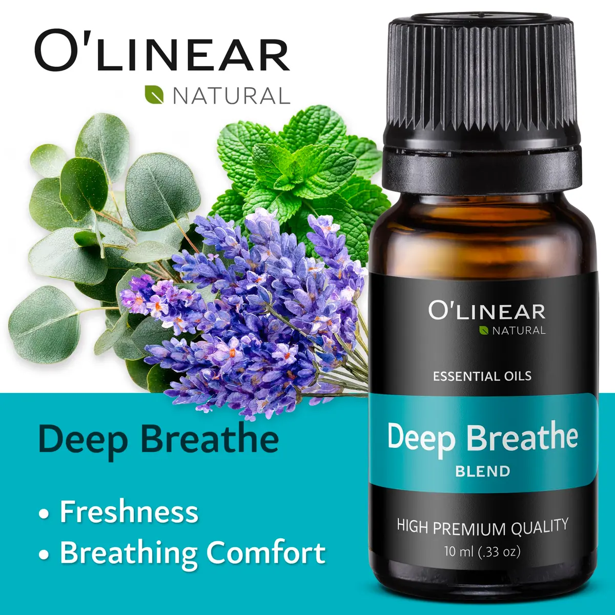 O'Linear Essential Oils 6 Blends Set 100ml (3.4 Fl Oz) | Pure Aromatherapy for Home Fragrance - view 4