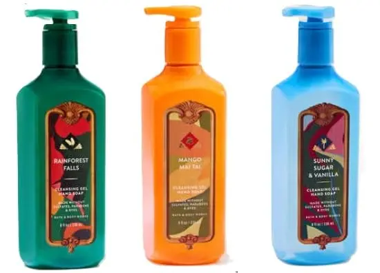 Bath & Body Works Assorted 5 Pack Gentle Foaming Hand Soap | Nourishing Vitamin E & Aloe (80 Fl Oz) - view 3