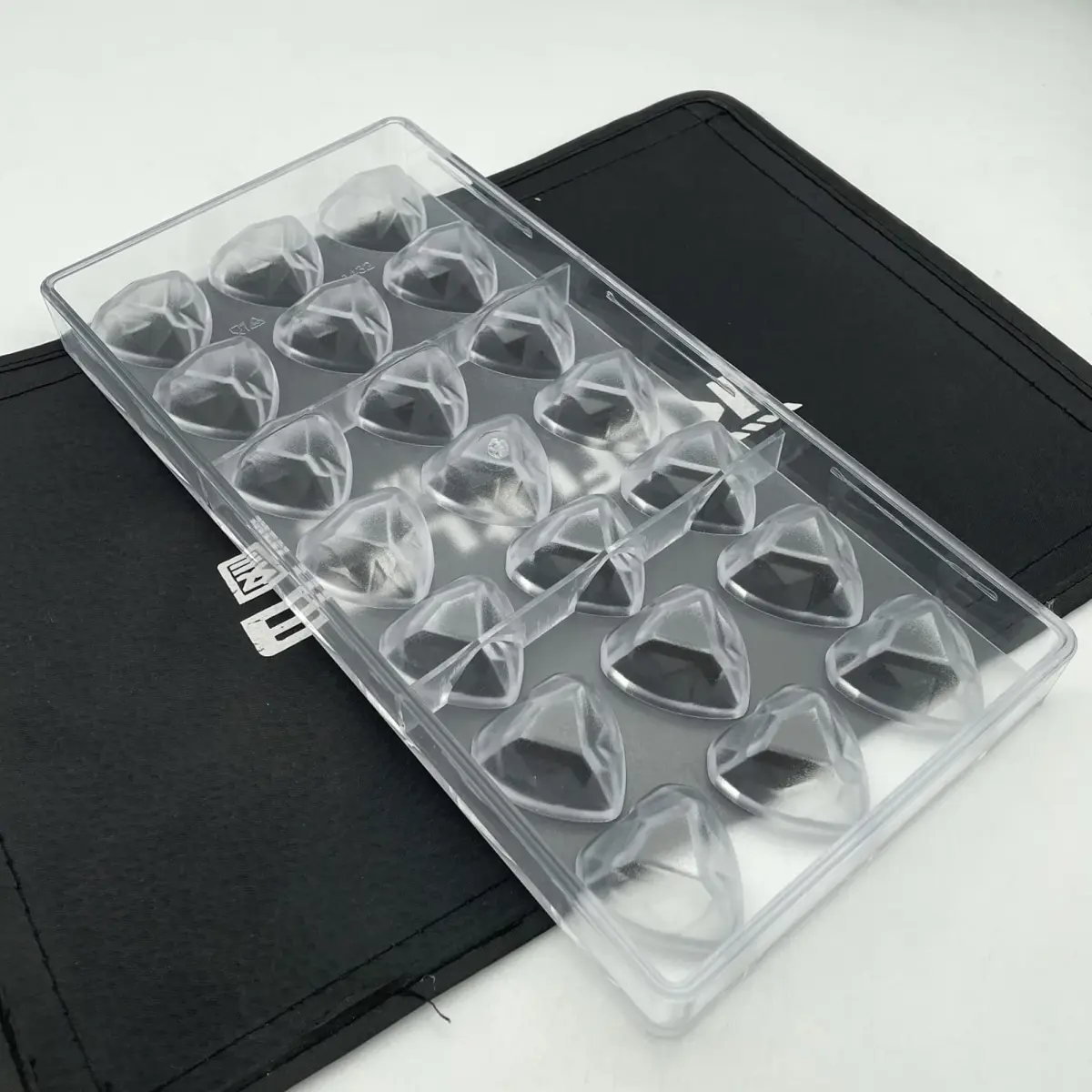 Goldbaking Diamond Heart Chocolate Mold Polycarbonate Candy Tray | 21 Cavities, 16.15ml Each - view 4