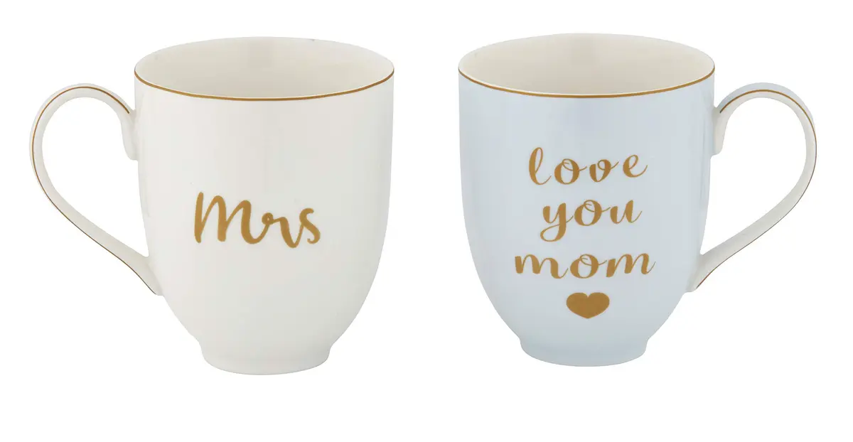 SipNBloom Mrs Coffee Mug Tea Cup | Bride Gift, Future Mrs, Engaged Mug, 13.5 oz, White - view 5