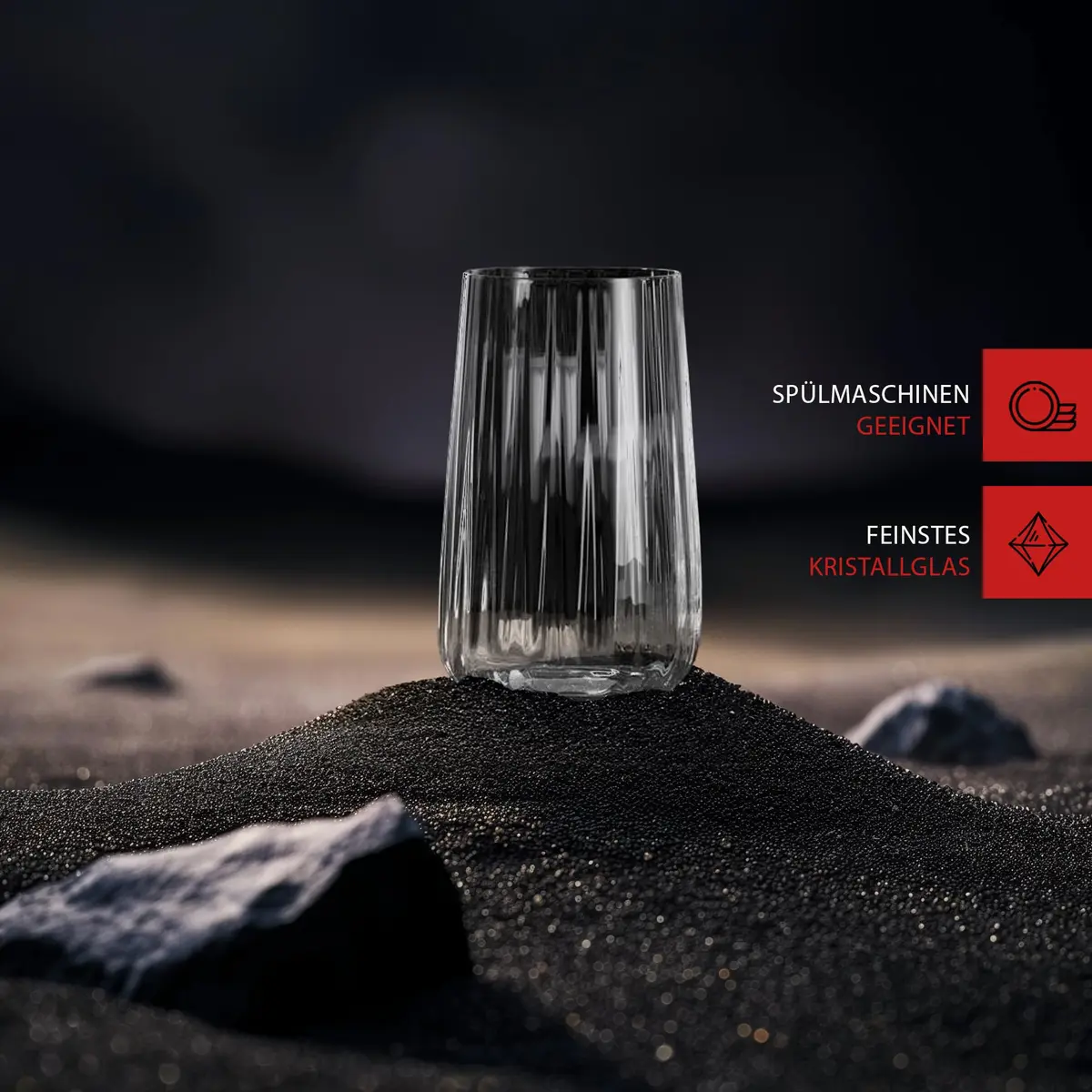 Spiegelau Lifestyle Longdrink Tumblers, Set of 4, 17 oz | European-Made Lead-Free Crystal - view 6