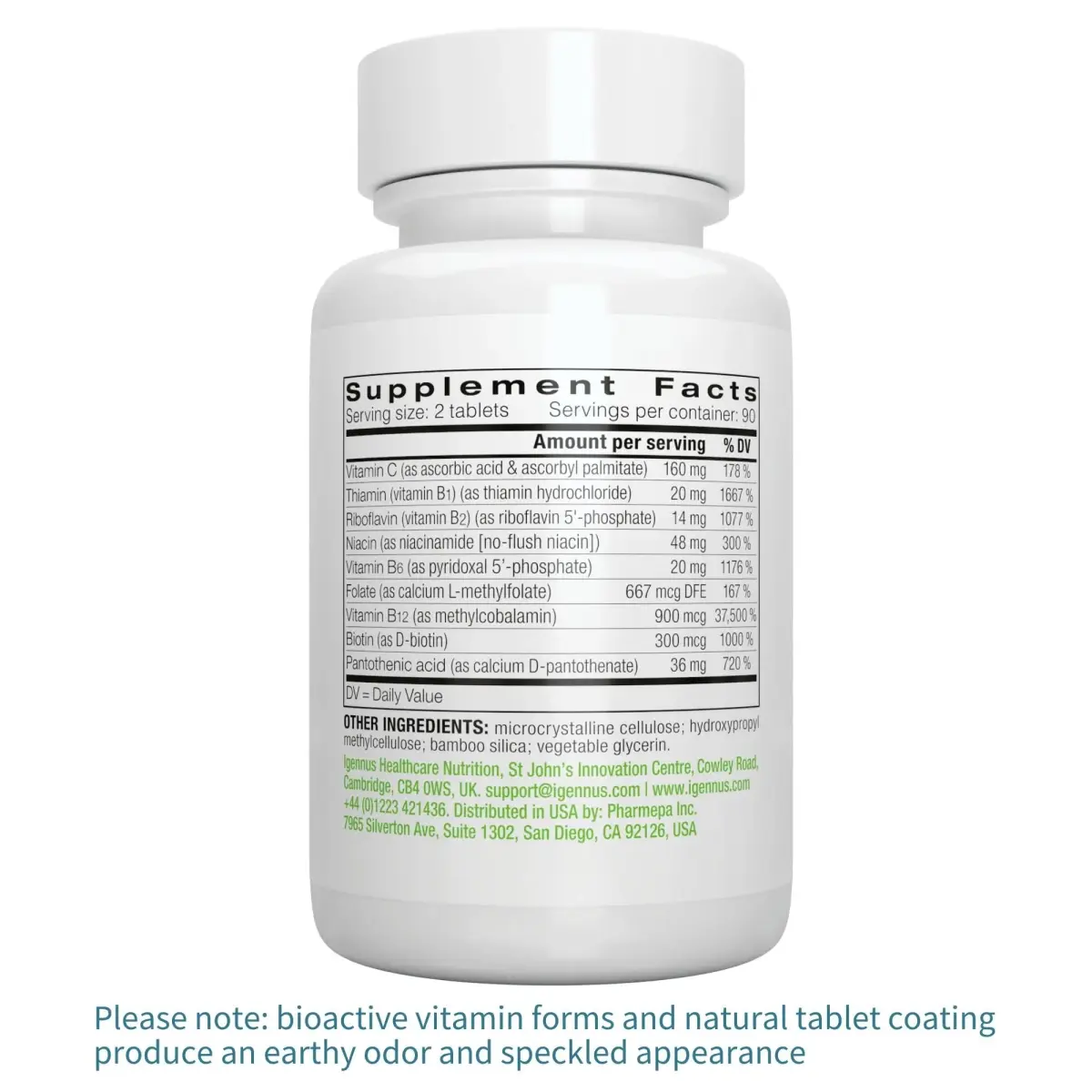 Igennus High Absorption Super B-Complex Methylated & Active B Vitamins 180 Tablets (3-Month Supply) | Energy, Mood & Cognitive Support - view 6