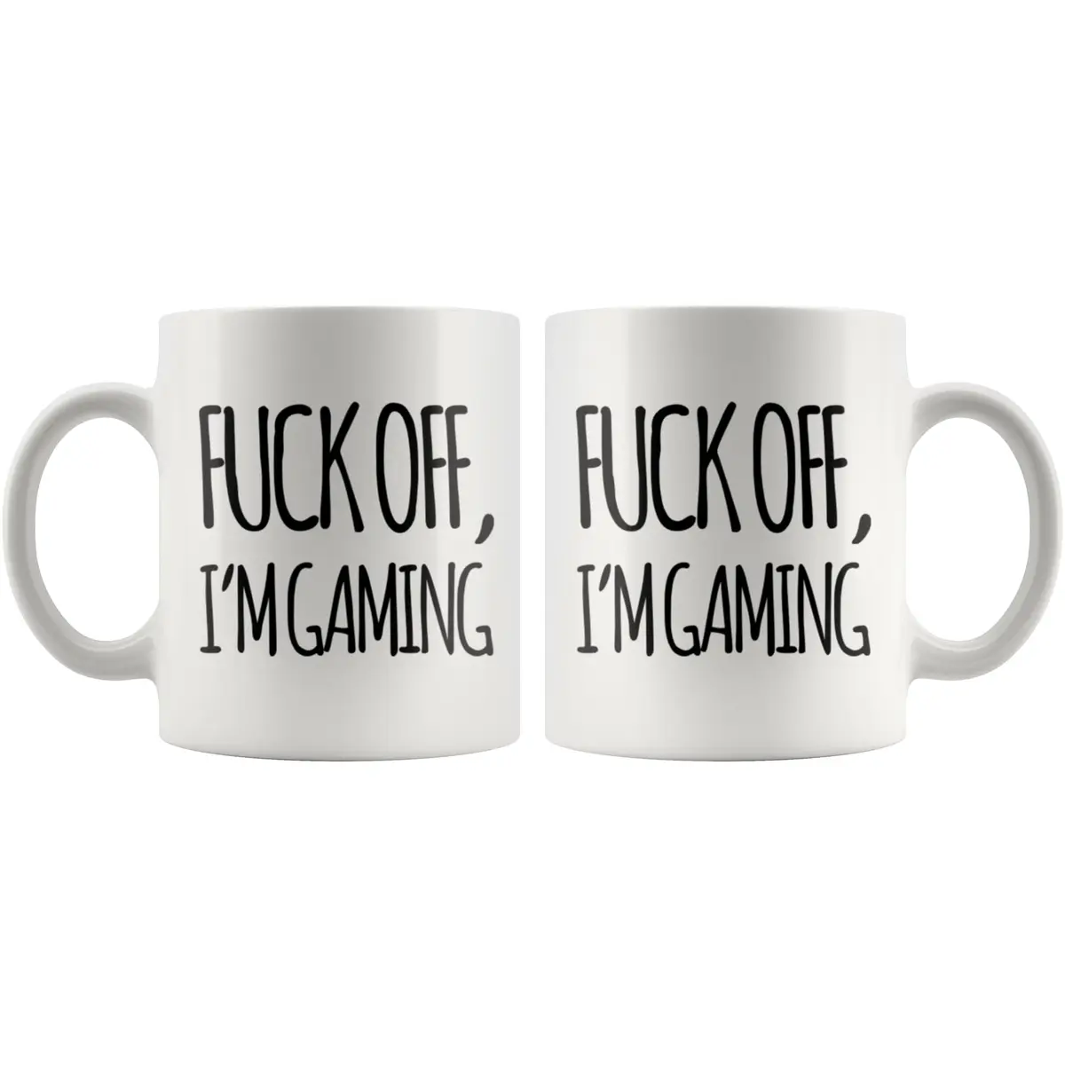 Panvola "Fuck Off Im Gaming" Gamer Gift Mug 325 ml (11 oz) | Funny Ceramic Coffee Cup for Gamers - view 8