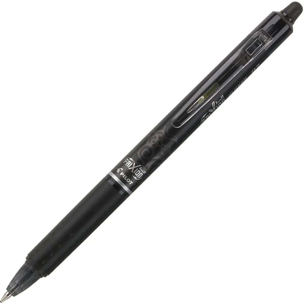 Pilot FriXion Ball Clicker Retractable Erasable Gel Pen, Fine Point, 0.7mm, Black Ink, 12 Count | Precise & Reusable - view 2
