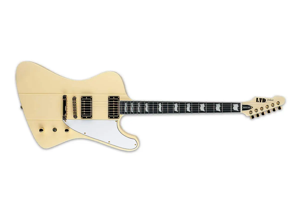 ESP GUITARS Phoenix-1000 Electric Guitar - Vintage White | Mahogany Body & Maple Neck, 25.5" Scale, Seymour Duncan Pickups - view 2