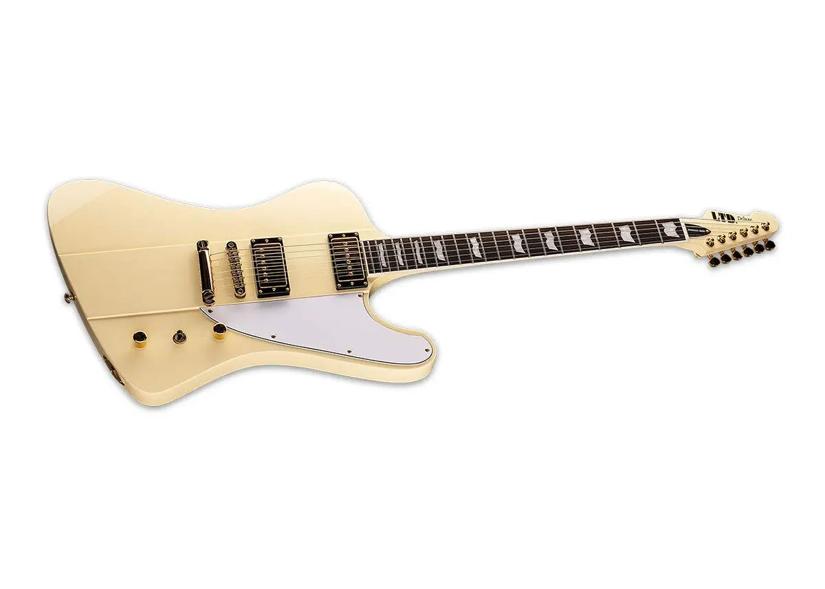 ESP GUITARS Phoenix-1000 Electric Guitar - Vintage White | Mahogany Body & Maple Neck, 25.5" Scale, Seymour Duncan Pickups - view 3