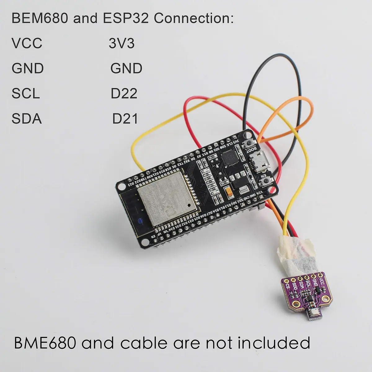 DIYmall ESP32-S3 Development Board 36Pins WiFi+BT BLE | Dual-Core Microcontroller for IoT Projects - view 5