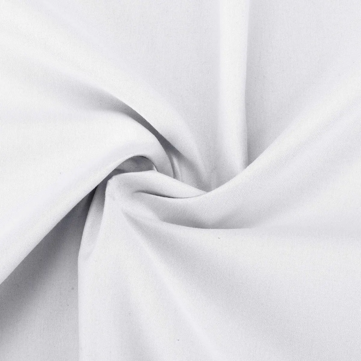 Home Collection 2 Panels 100% Blackout Curtain Set Solid Color with Rod Pocket Grommet Drapes for Bedroom, Living Room, Kitchen, Bathroom (74” Wide x 62” Long, White) - view 4