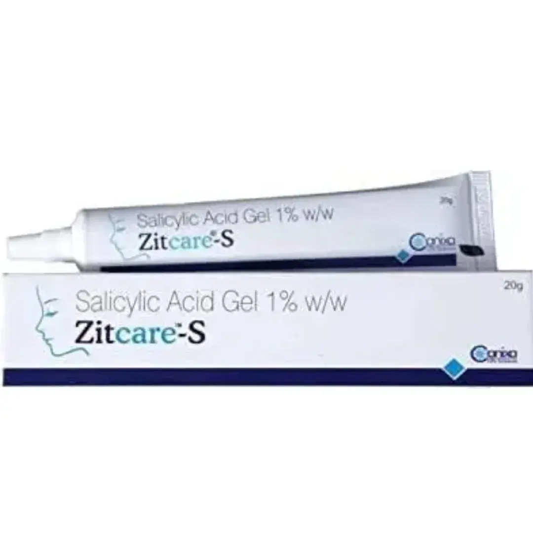 CANIXA Zitcare-S Gel Cream 20gm | Acne Treatment for Comedonal & Papulopustular Acne - main product image