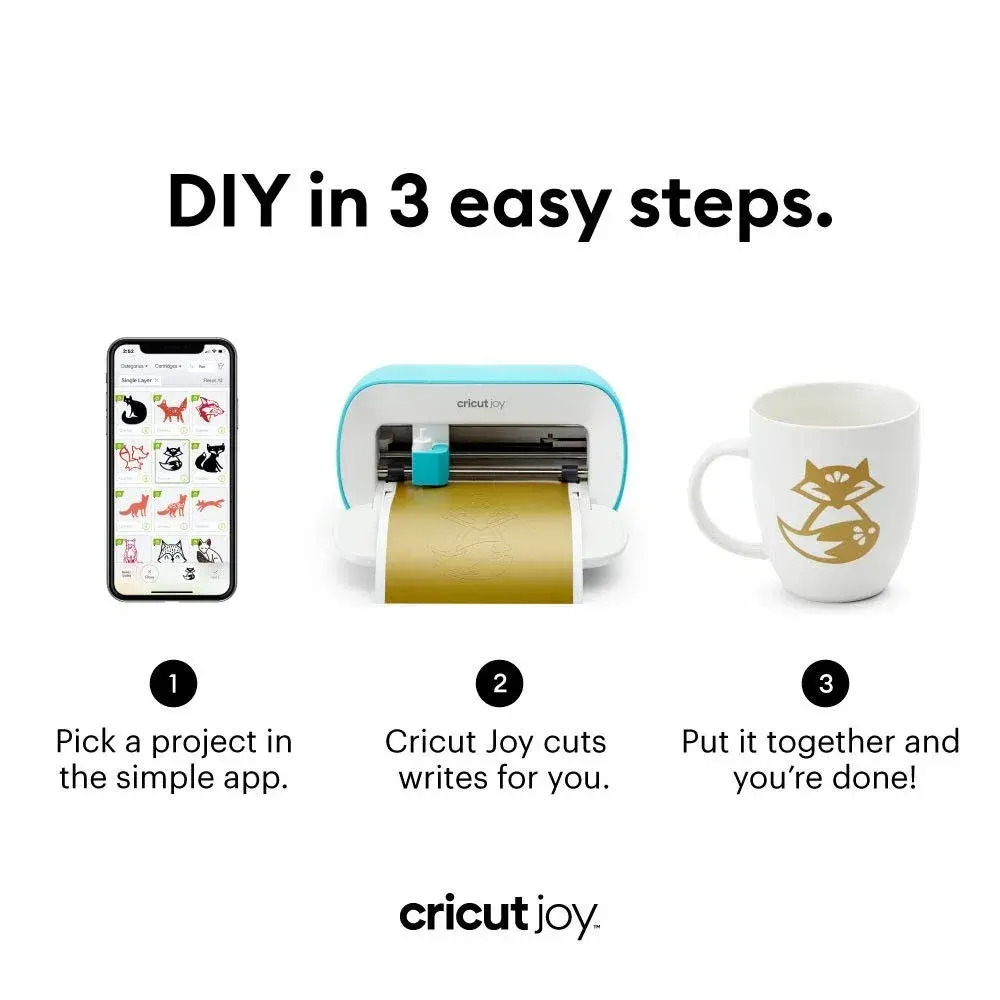 Cricut Joy LightGrip Mat 4.5" x 12" (11.4 cm x 30.5 cm) | For Lightweight Materials & Clean Cuts - view 2