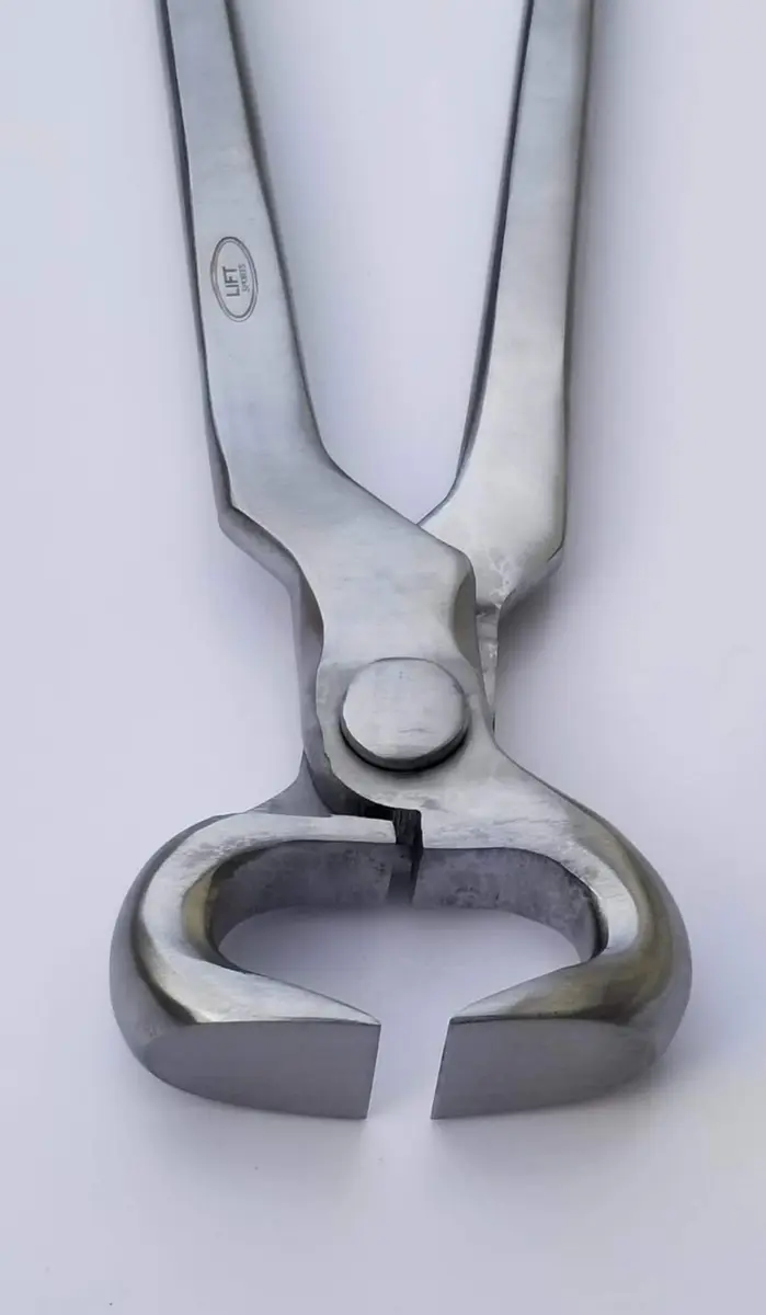 Lift Sports 15" Professional Horse Hoof Nipper Farrier Tool for Horses | Durable Silver Finish - main product image