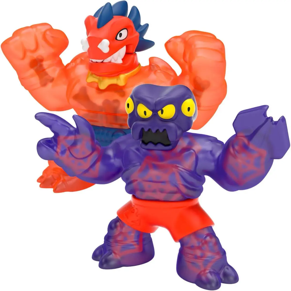 Heroes of Goo Jit Zu Dino Power Volcanic Rumble Versus Pack - Blazagon vs. Redback Action Figures (2-Pack) | ASTM-Tested Toy - main product image