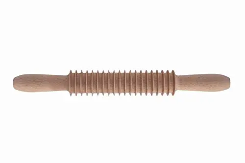 Tredoni Wooden Fettuccine Pasta Cutter Rolling Pin (Fettuccine - 7mm) | Professional Italian Pasta Tool for Home & Kitchen - view 2