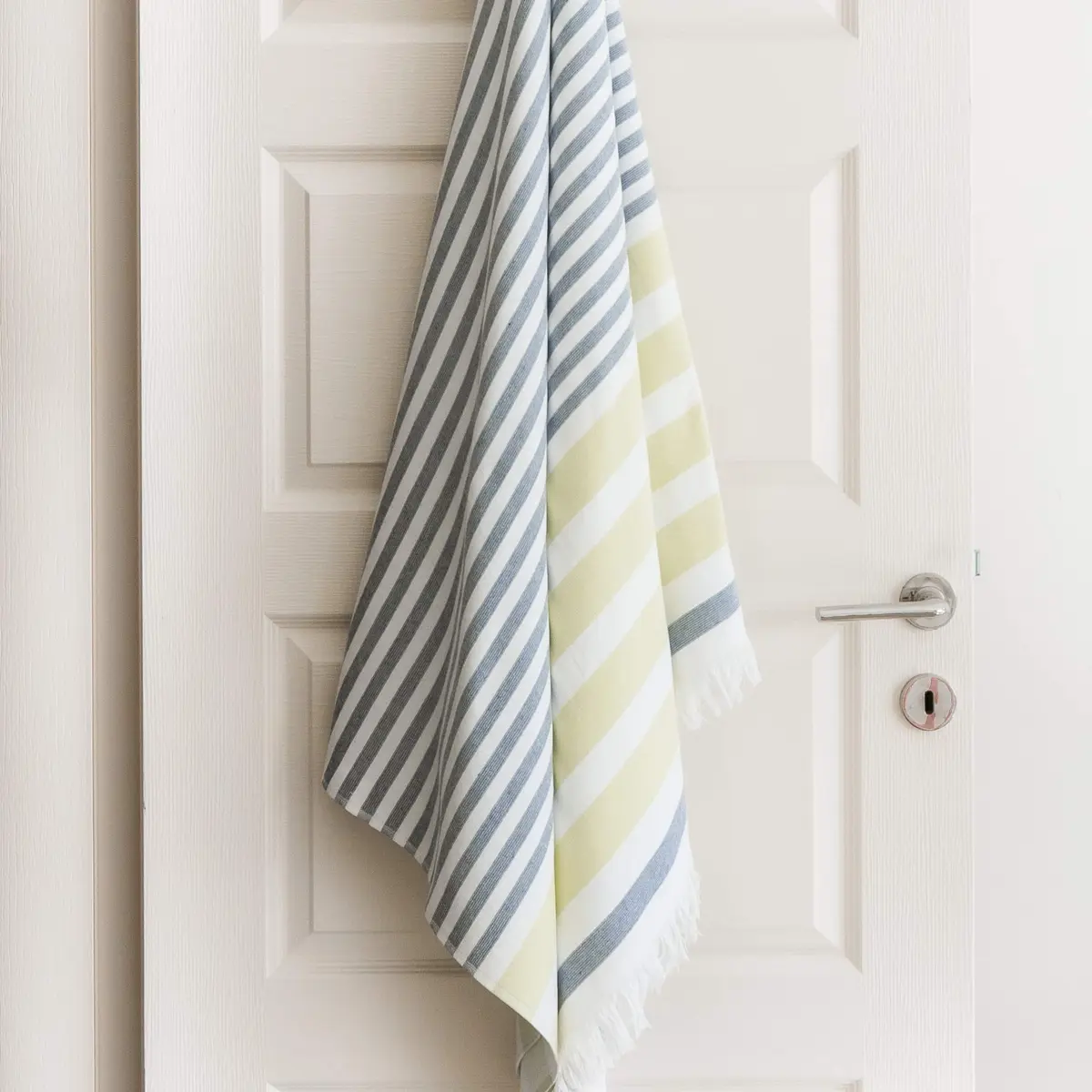 Luzia Striped Peshtemal Multi-Use Towel 102cm x 178cm (40 x 70 inches) | Premium Turkish Cotton, Quick Drying - main product image