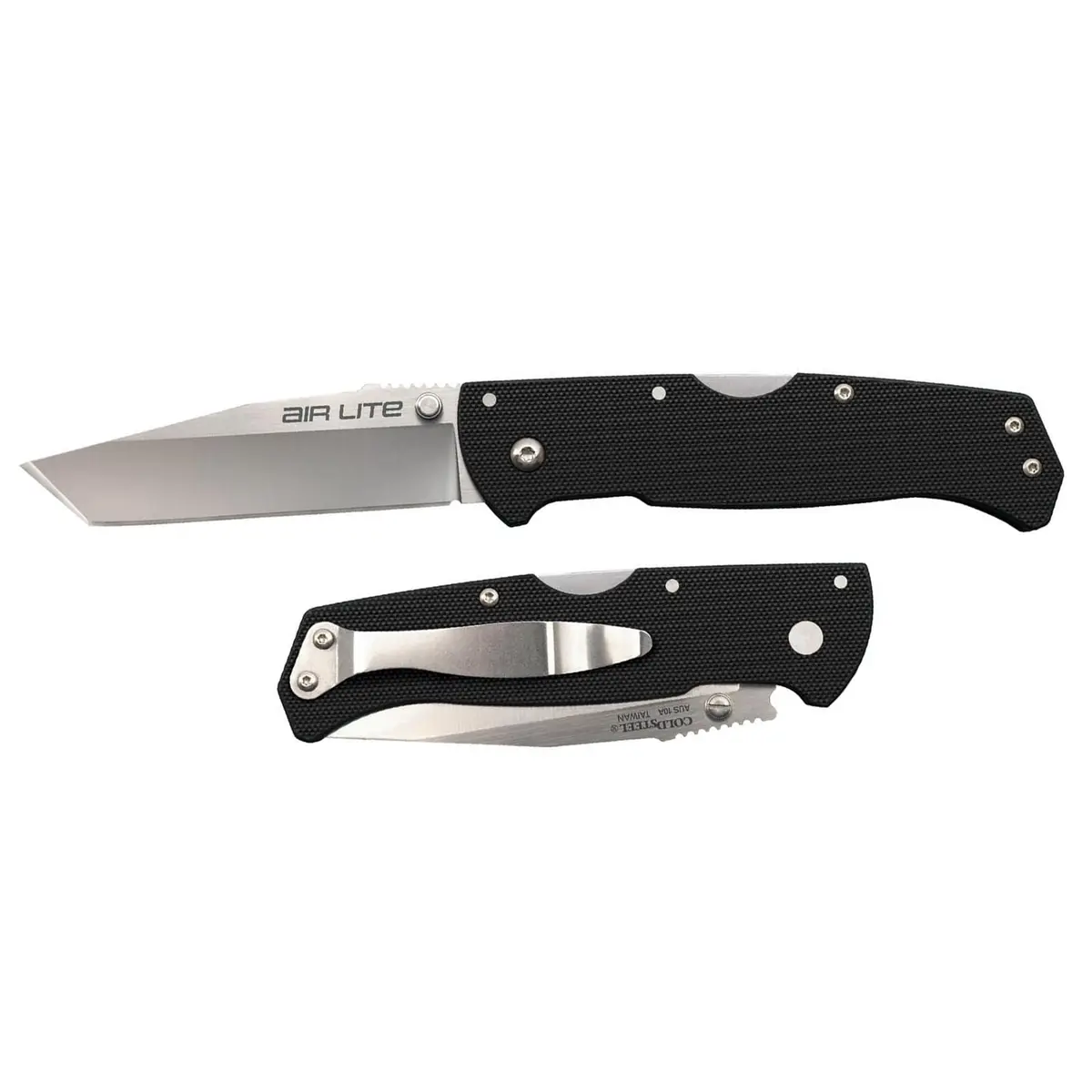 Cold Steel Air Lite 3.5" AUS10A Tanto Point Blade 4.5" G-10 Handle Pocket Folding Knife | Ultra-Light EDC - view 2
