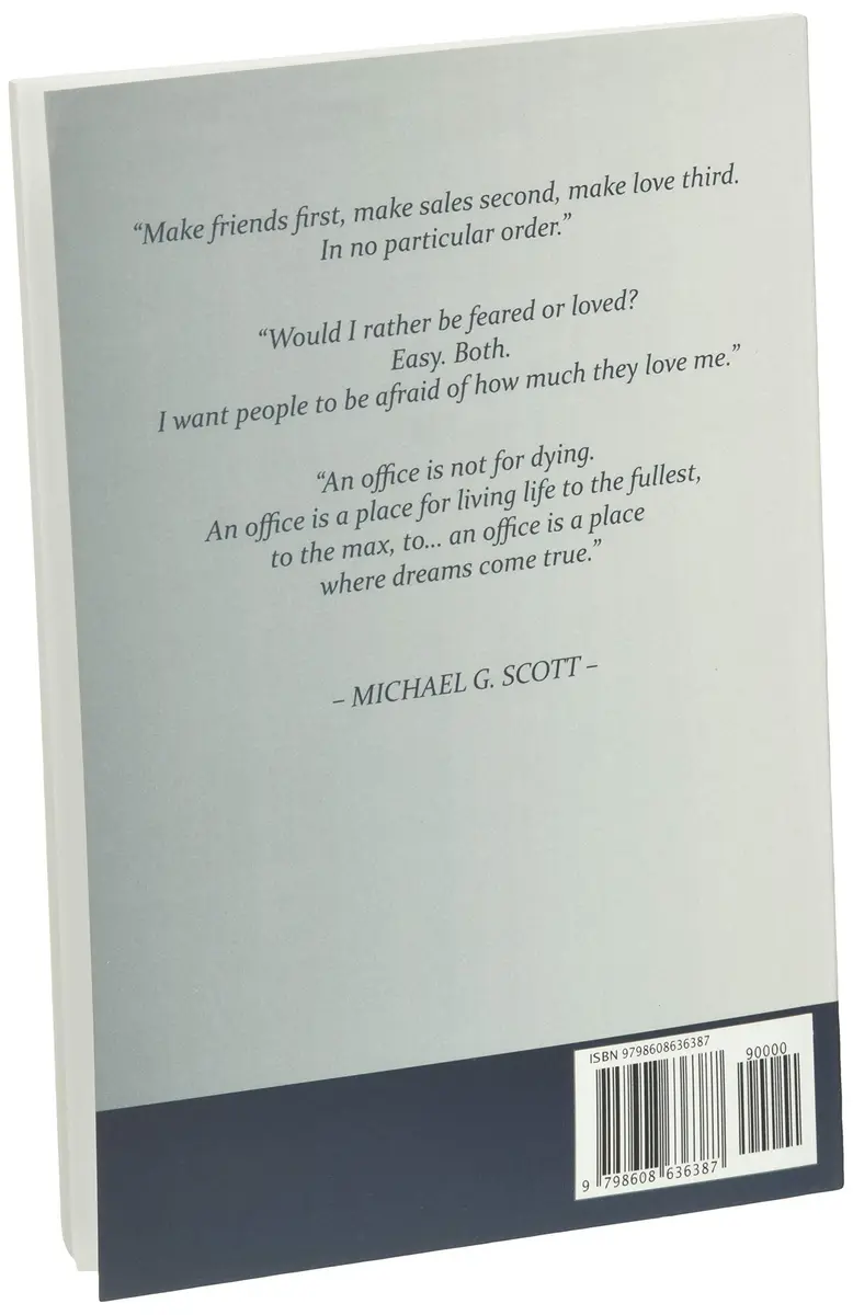 Majosta Somehow I Manage Notebook - 100 Pages | A Funny Gift for Managers and The Office Fans - view 3