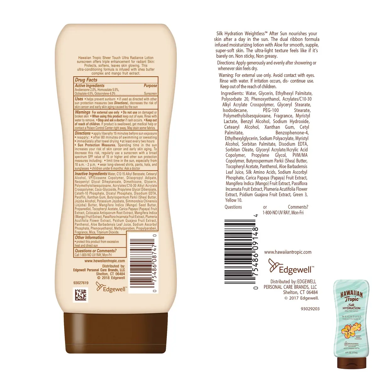 Hawaiian Tropic SPF 30 Broad Spectrum Sunscreen and After Sun Pack 156g (5.5 Fl Oz) | Water-Resistant 80 Min - view 2