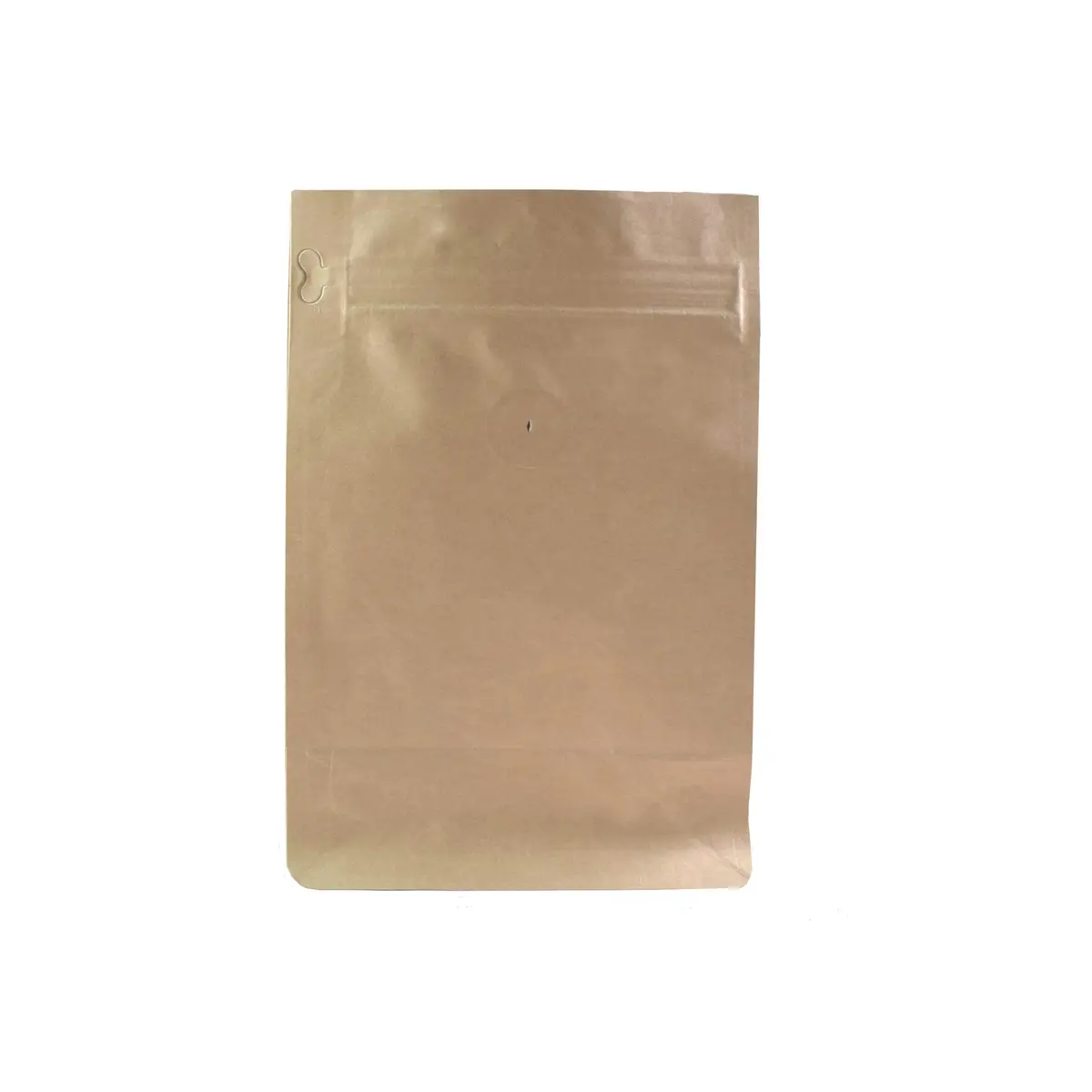 Awe Package Resealable Zipper Box Pouch Coffee Bag with Valve, 340g (12 oz) - 50 Count, Kraft - view 4