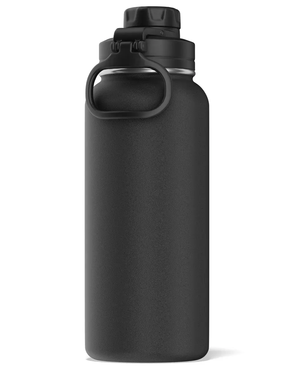 Hydrapeak 32oz Insulated Water Bottle with Chug Lid | Leak Proof Stainless Steel Bottle for Active Lifestyle - view 2