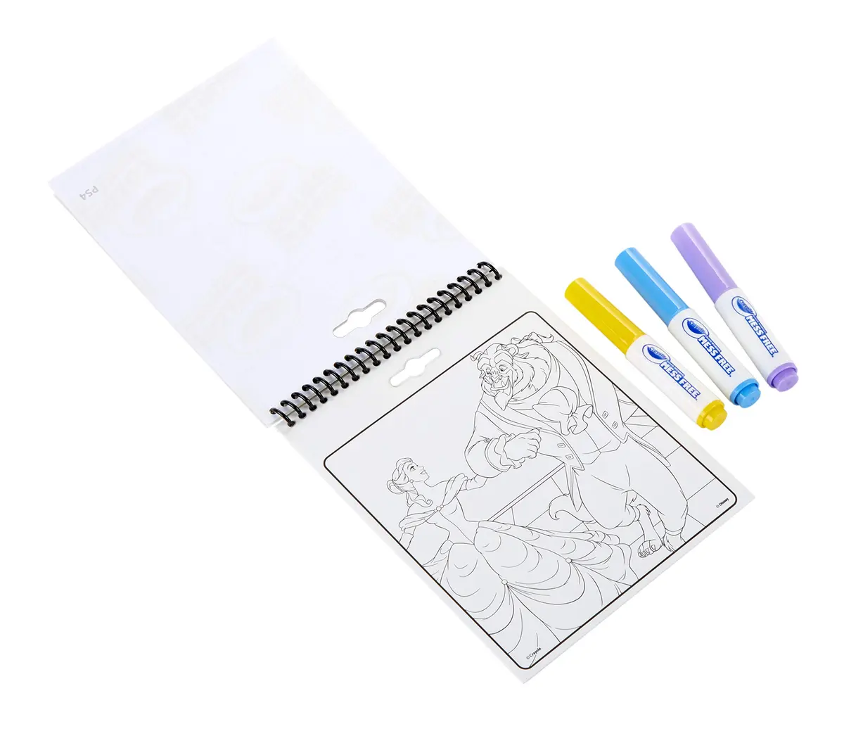 Crayola Color Wonder Disney Princess Coloring & Activity Pad, 19 Piece Set | Mess Free, Travel-Friendly for Kids 3-6 - view 4