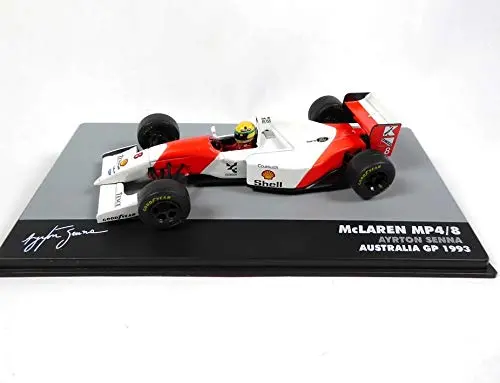 OPO 10 - Ayrton Senna McLaren MP4/8 1:43 | Formula 1 Collector Model - view 2