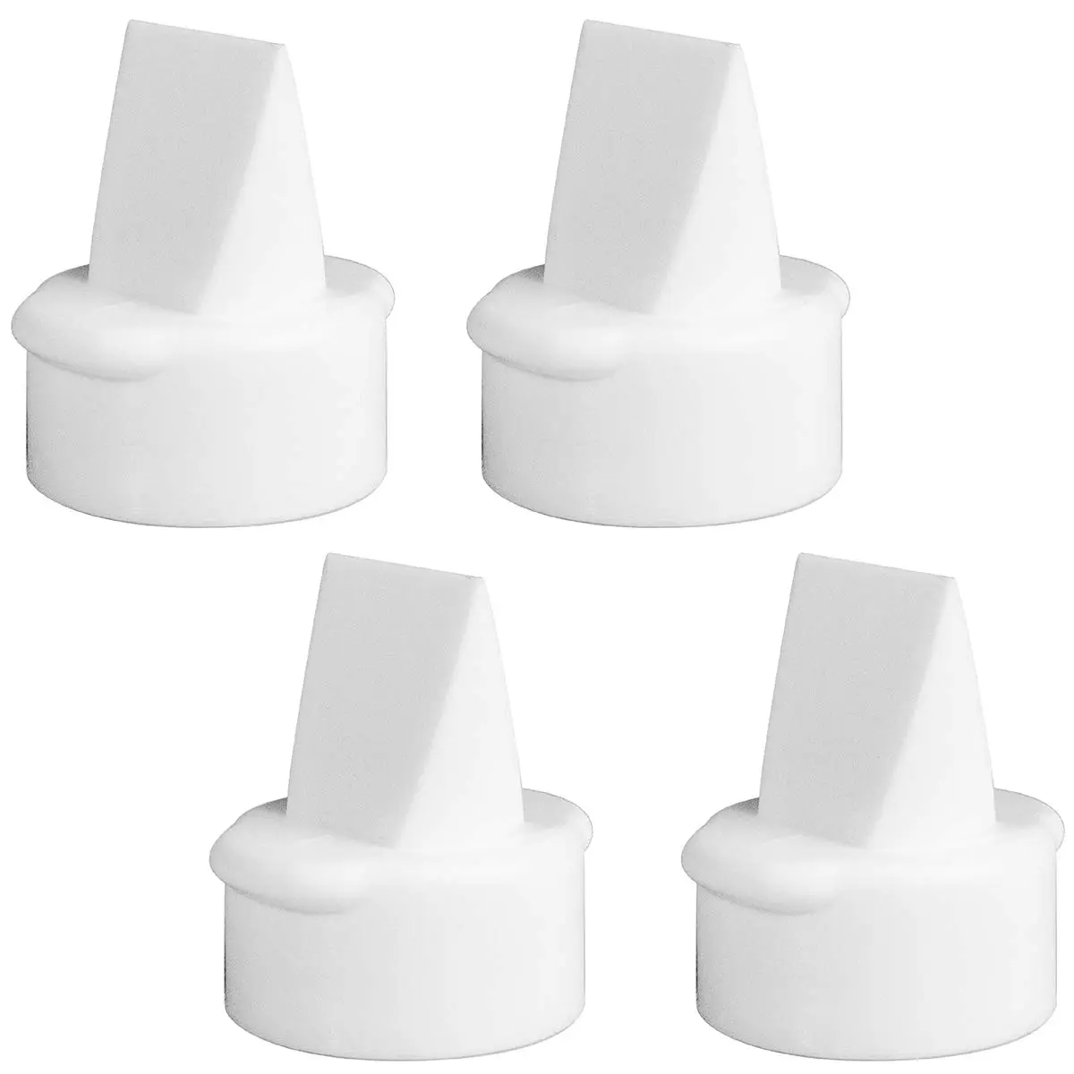 NENESUPPLY Duckbill Valves for Lansinoh Pumps - 4 Count (Pack of 1) | BPA-Free Replacement Parts - main product image