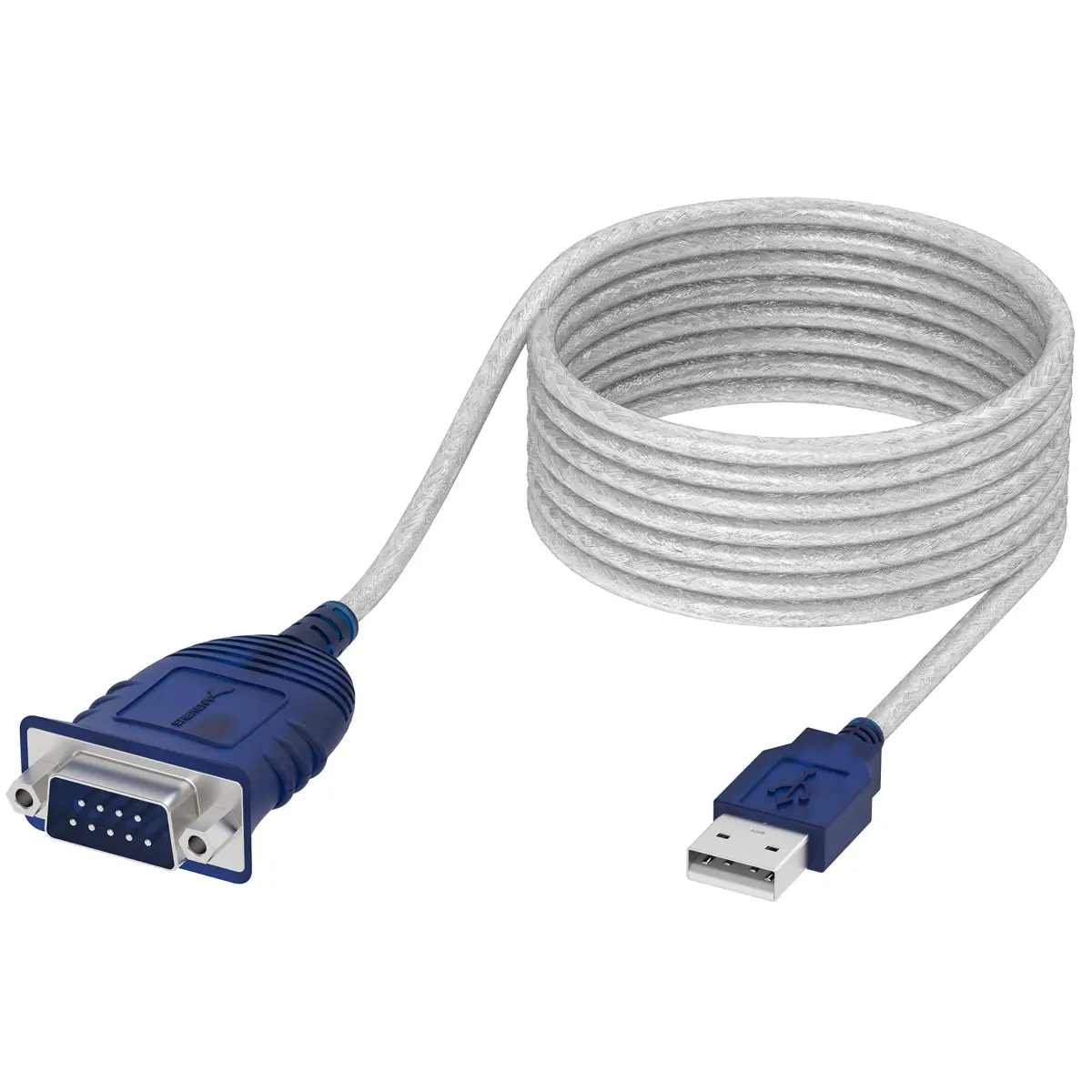 Sabrent USB 2.0 to Serial DB9 RS232 Converter Cable 10ft (3.05m) | Plug & Play OS Compatibility - main product image