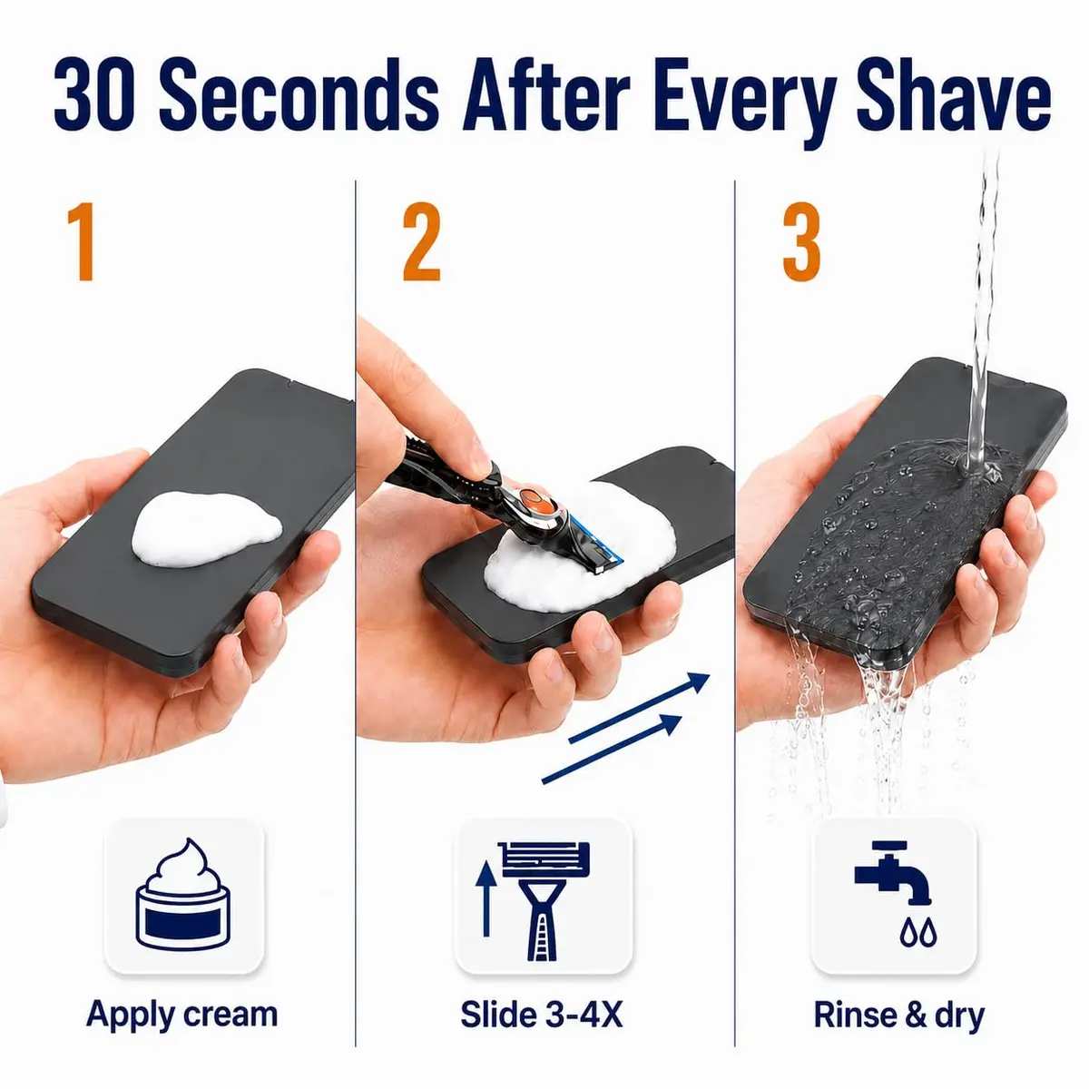 Tomerry Blade Tech Razor Blade Maintainer & Cleaner for Cartridge Razors | Extends Blade Life up to 3-5X - view 5