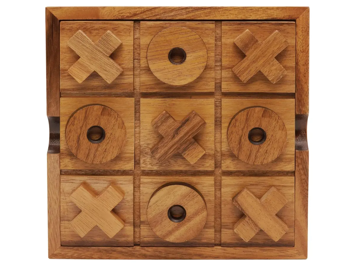 BSIRI Extra Large Tic Tac Toe Board Game | Family & Game Night Decor (8.6 Inch) - view 9