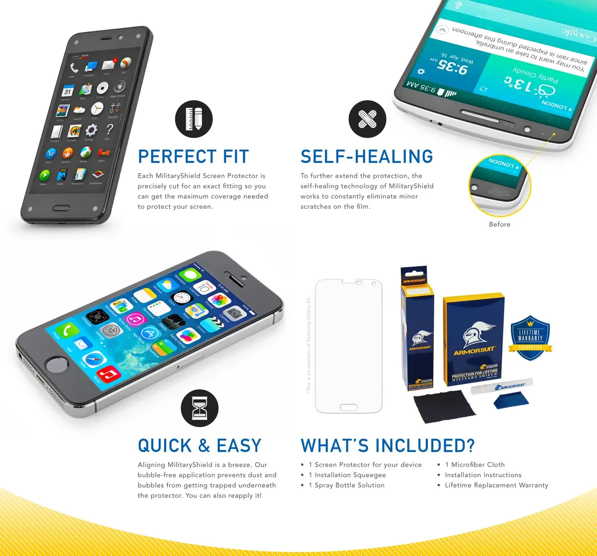 ArmorSuit MilitaryShield Screen Protector for Samsung Galaxy S20 Ultra 6.9" | Ultrasonic Fingerprint Compatible - view 3