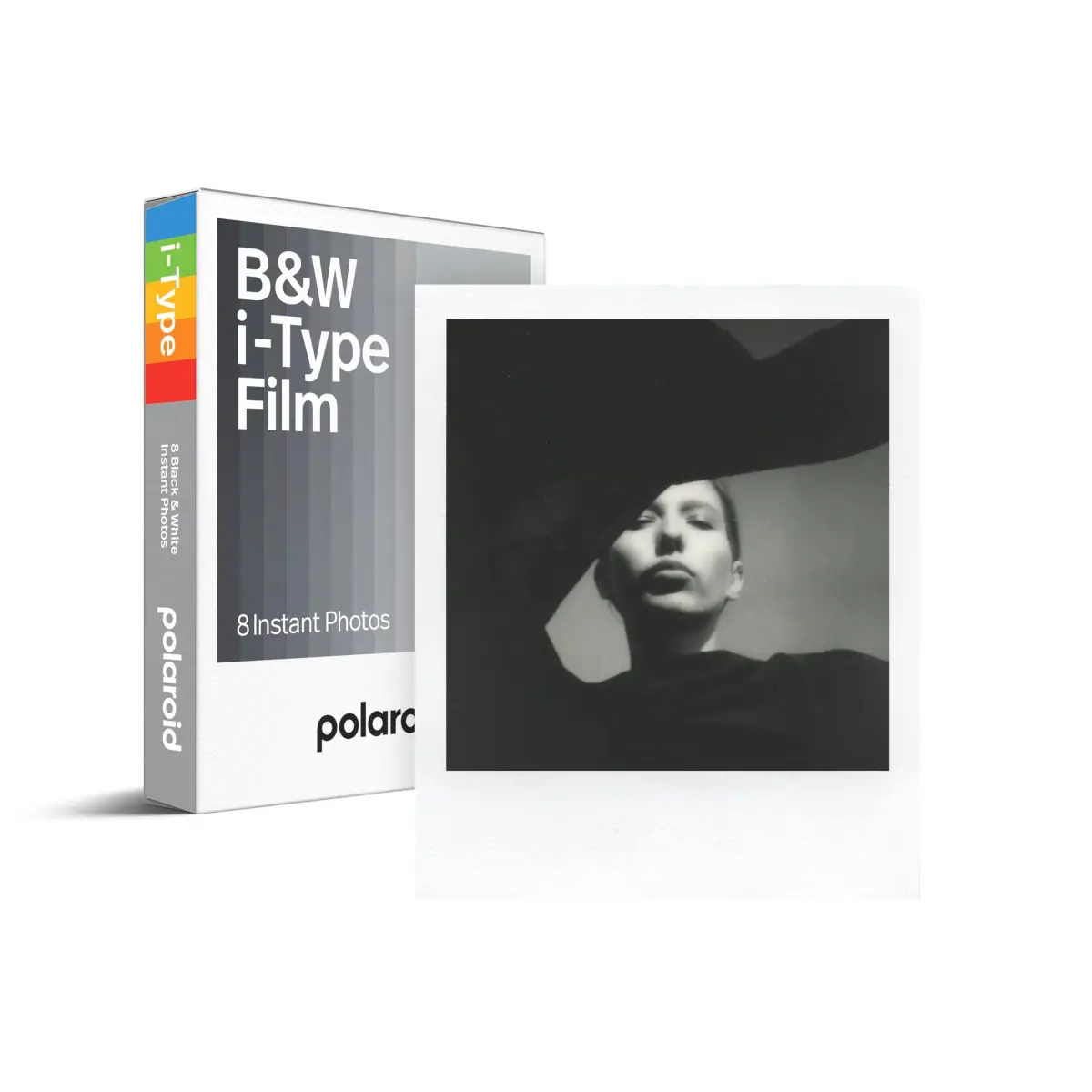 Polaroid B&W Film for I-Type Cameras (6001) 8 Photos | Fresh Film for Instant Memories - main product image