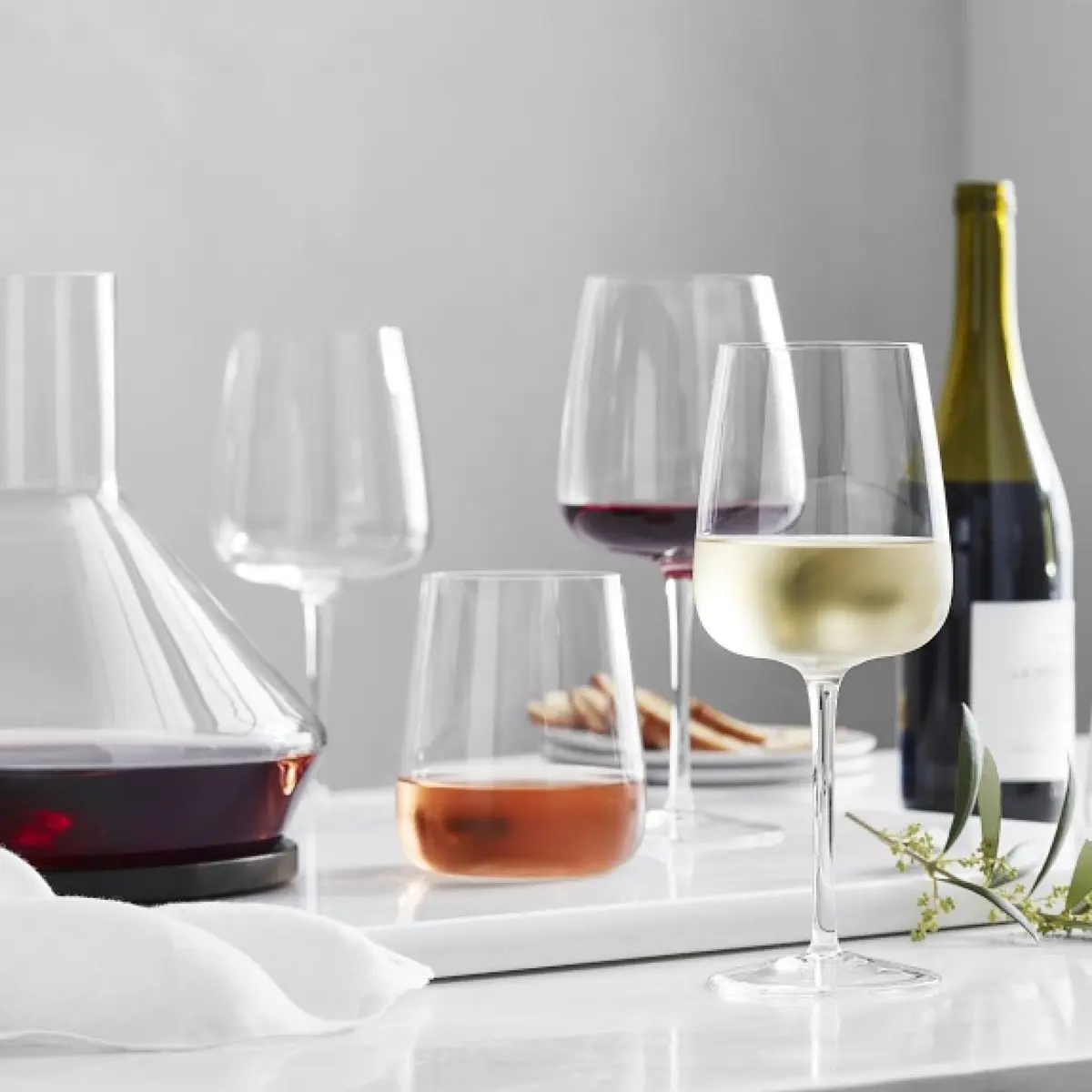 Luigi Bormioli Talismano Chardonnay Grand Cru Wine Glasses 265ml (8.9" H x 3.7" DIA) | Elevate Your Wine Tasting Experience - view 6