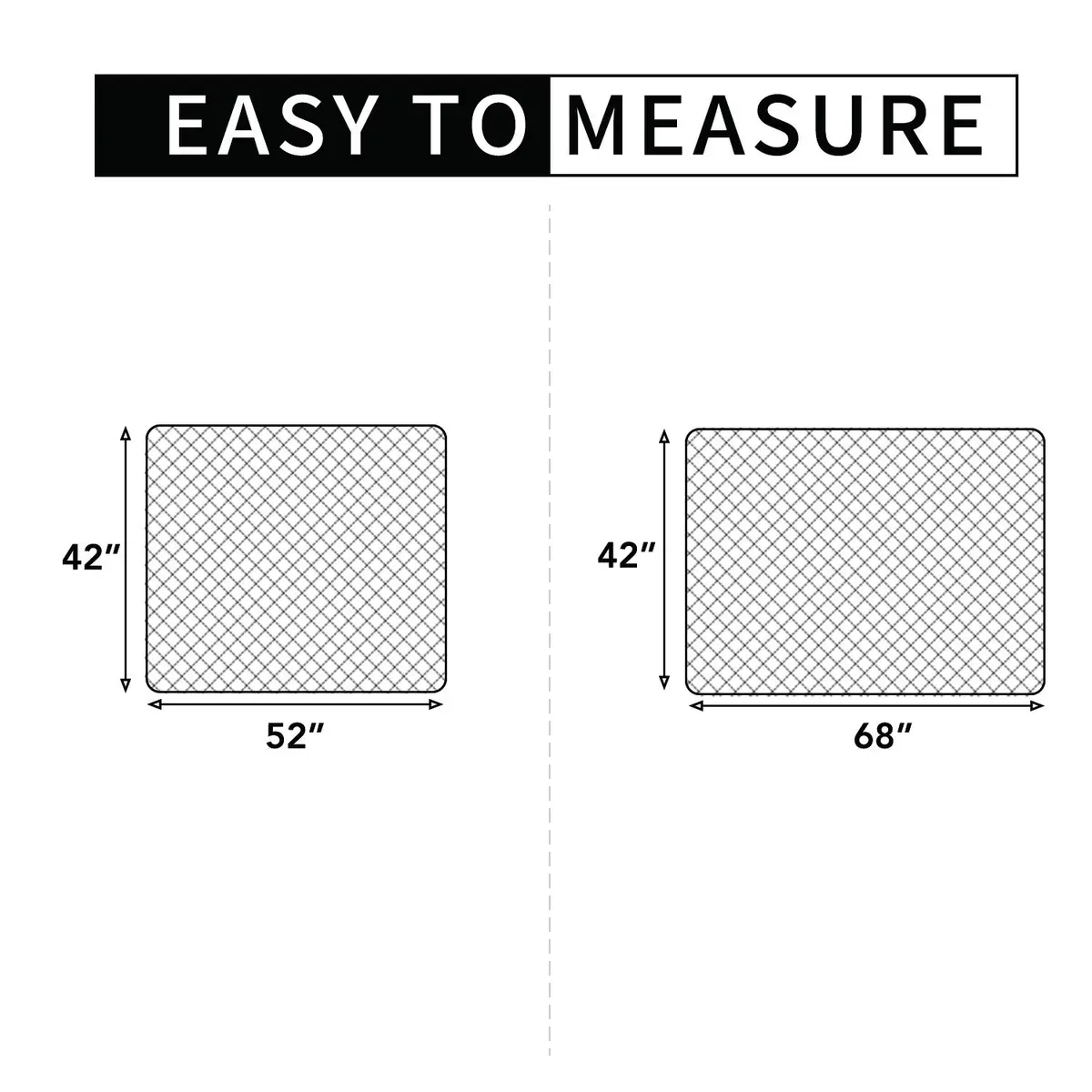 Easy-Going Reversible L Shape Sofa Cover 42 x 68 inches | Microfiber Furniture Protector for Pets & Kids - view 6