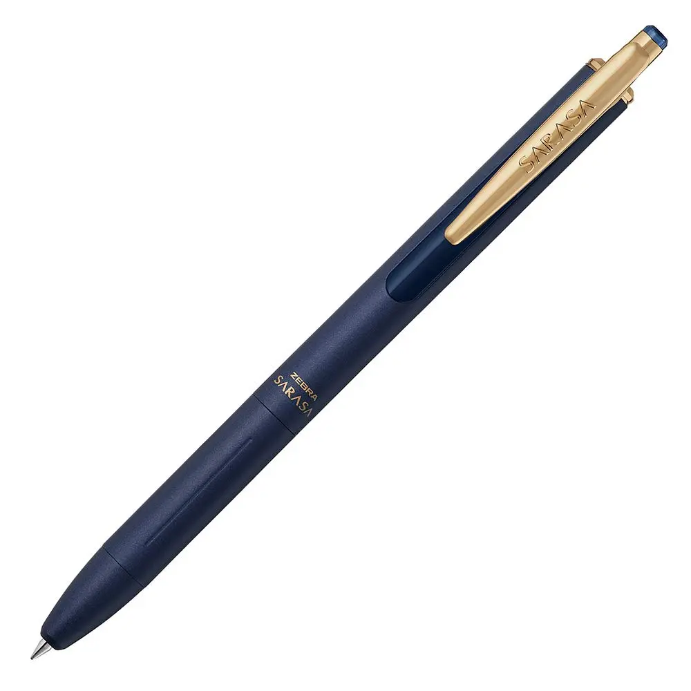 Zebra Sarasa Grand Gel Ballpoint Pen 0.5mm Vintage Blue Black | Luxurious & Water-Resistant - main product image