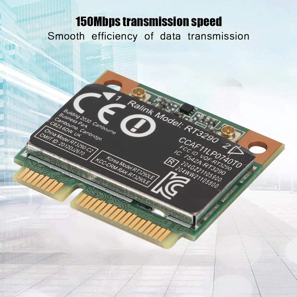 Tangxi RT3290 Mini PCIe Network Card 150Mbps | Bluetooth Enabled for Notebook & Desktop - view 2