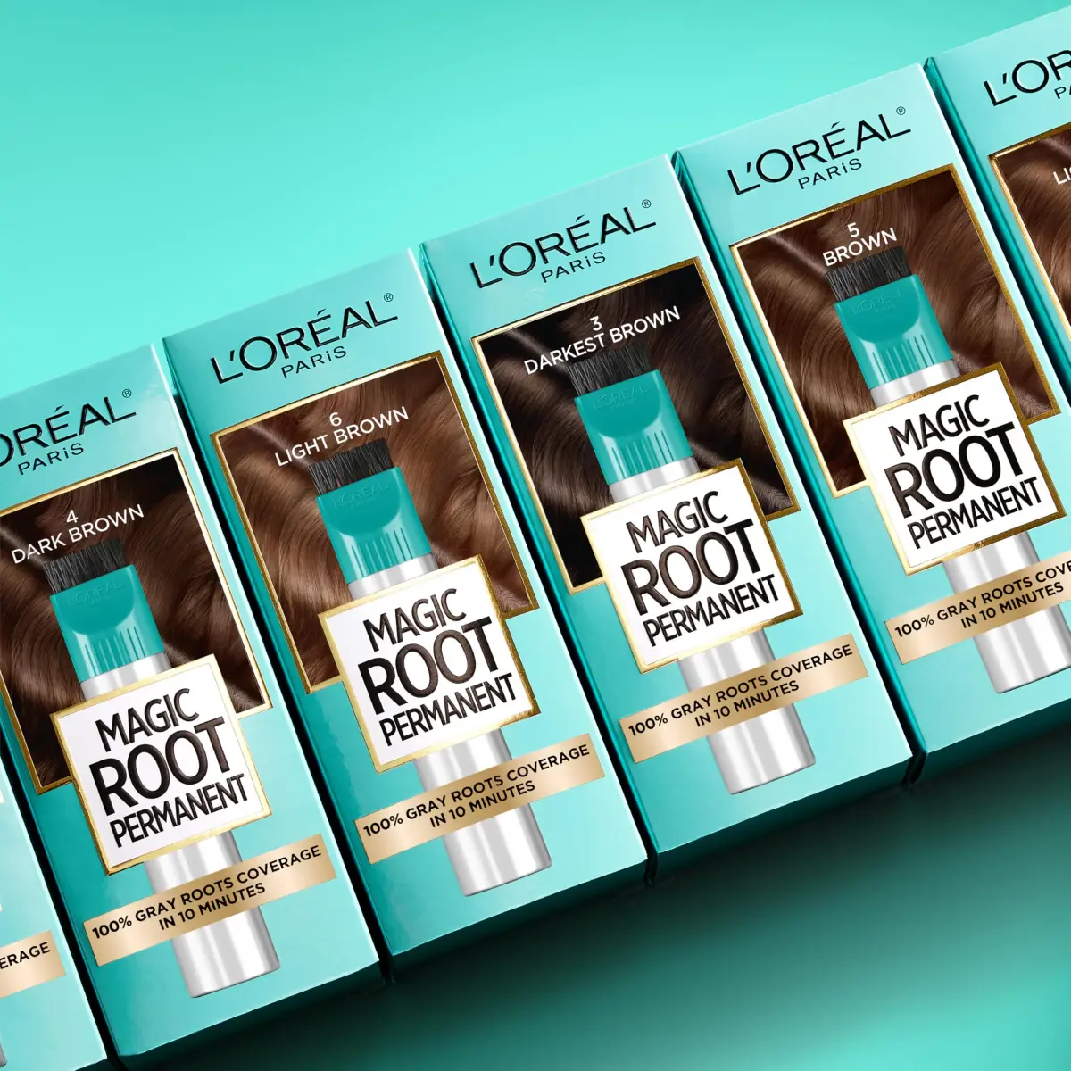 L'Oreal Paris Magic Root Permanent Hair Color Kit 2 Black, 10-Minute Gray Coverage (Pack of 2) - view 3