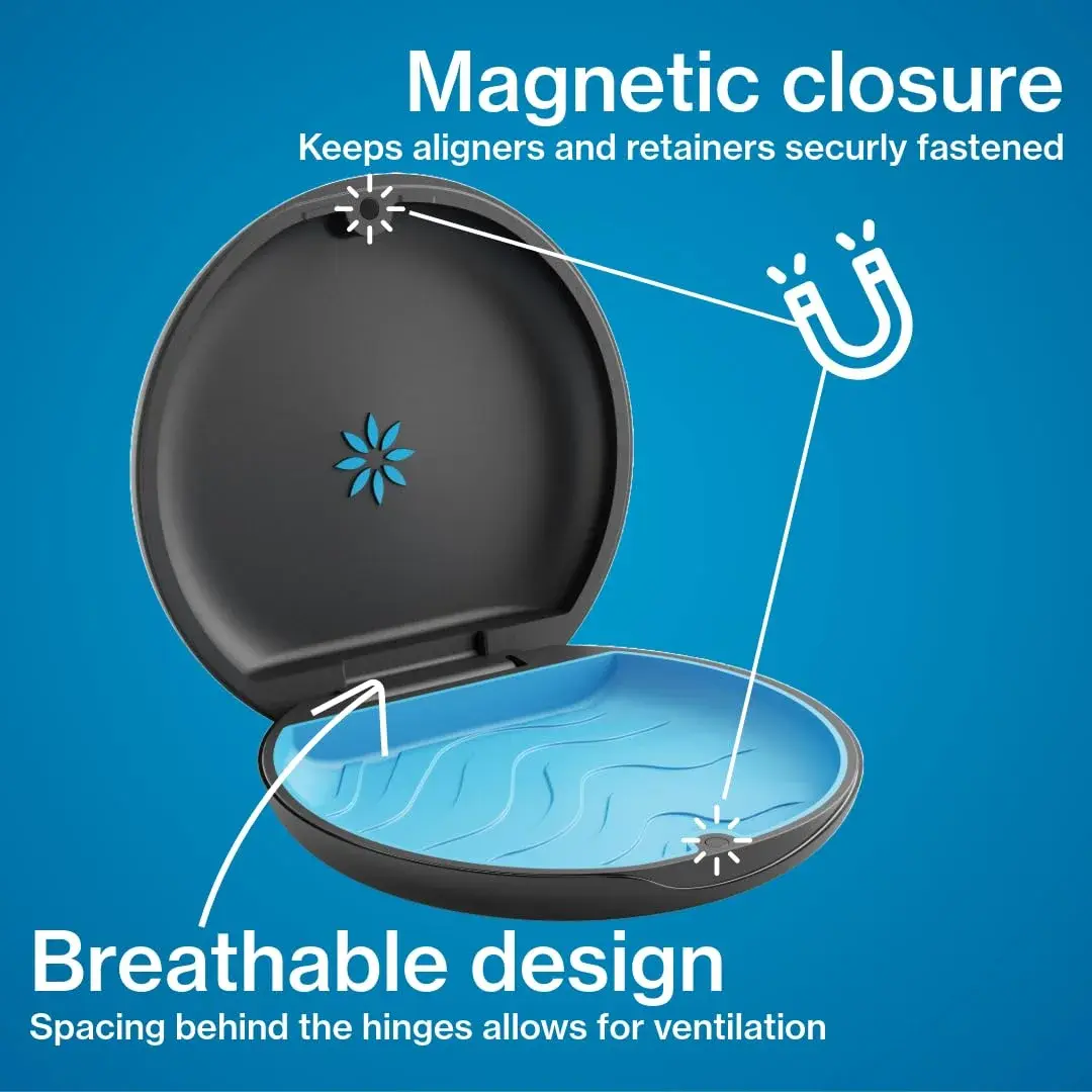 INVISALIGN Flamingos Aligner and Retainer Case - Medical-Grade Thermoplastic with Magnetic Closure - view 4