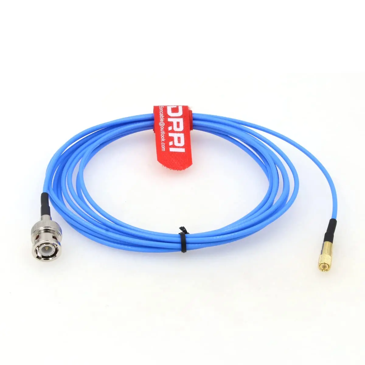 DRRI BNC Male to 10-32 UNF Microdot Male Vibration Sensor Test Cable 3m (118inch) | RG316 Copper Core - view 4