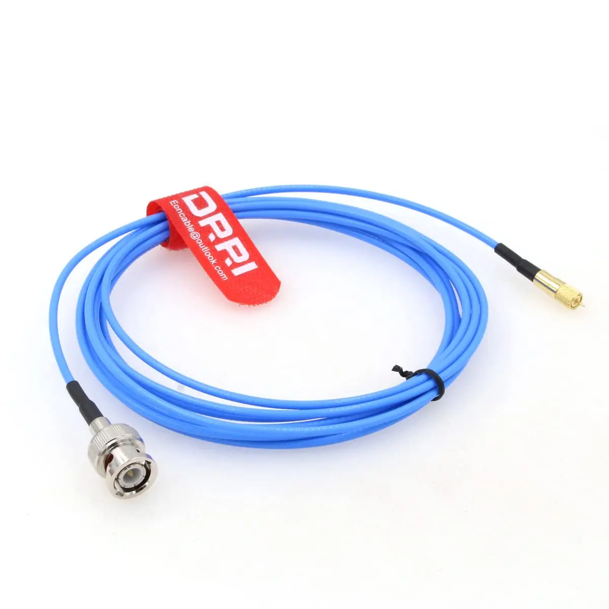 DRRI BNC Male to 10-32 UNF Microdot Male Vibration Sensor Test Cable 3m (118inch) | RG316 Copper Core - main product image