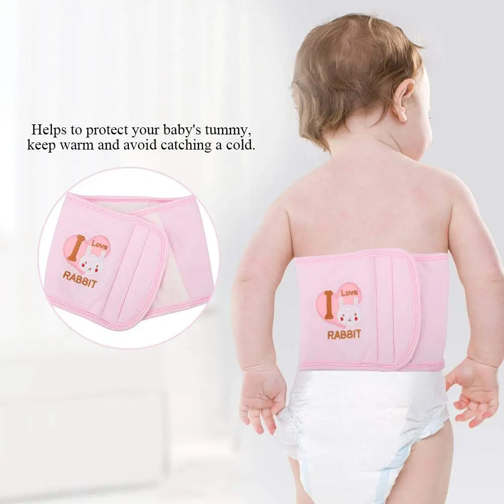 Hztyyier Baby Belly Belt | Newborn Abdomen Keep Warm Support Band for Toddler Boys or Girls, 22inchx6.3inch - view 4