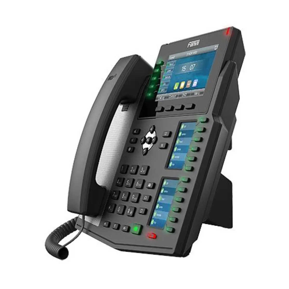 Fanvil X6U V2 Landline Phone | Standard Corded Telephone for Office & Home (28V, Black) - view 3