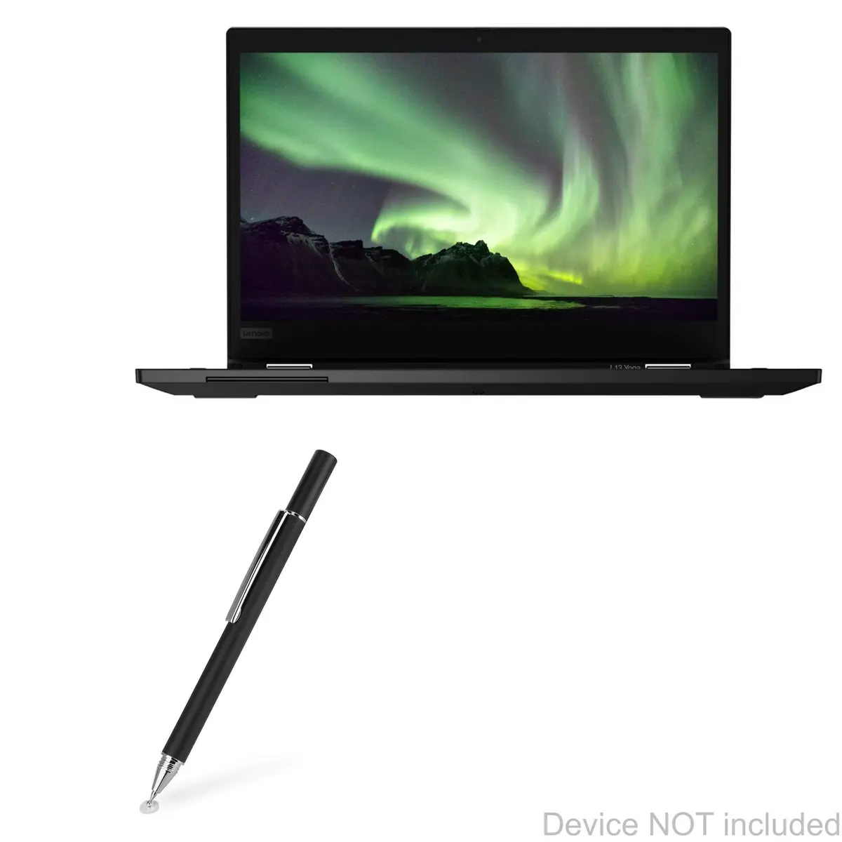 BoxWave FineTouch Capacitive Stylus for Lenovo ThinkPad L13 Yoga 2-in-1 (13.3 in) | Accurate Precision, Glove-Friendly - main product image