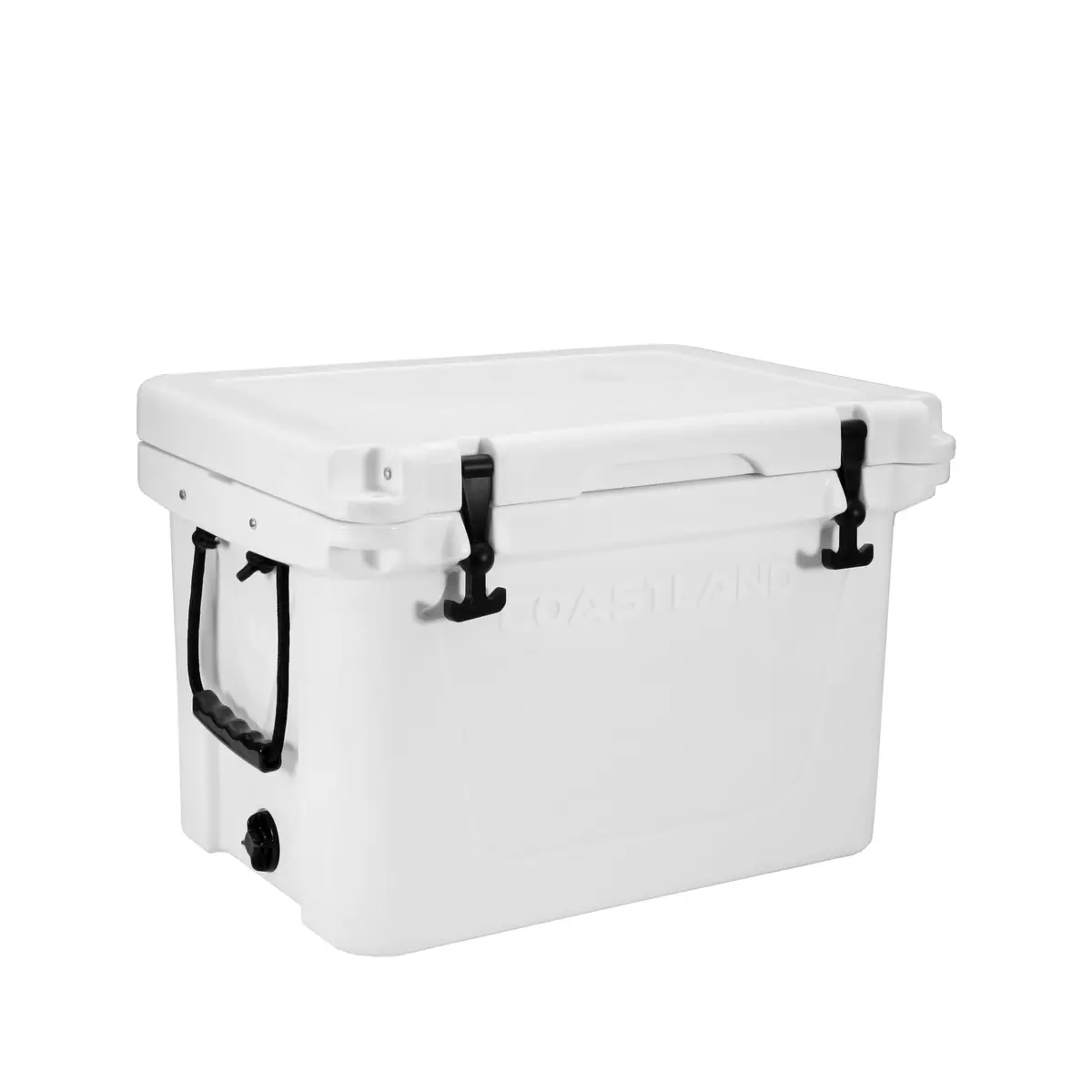 COASTLAND Delta Series 45 QT Rotomolded Cooler | Heavy-Duty Insulated Ice Chest, 45 Quarts, White - main product image
