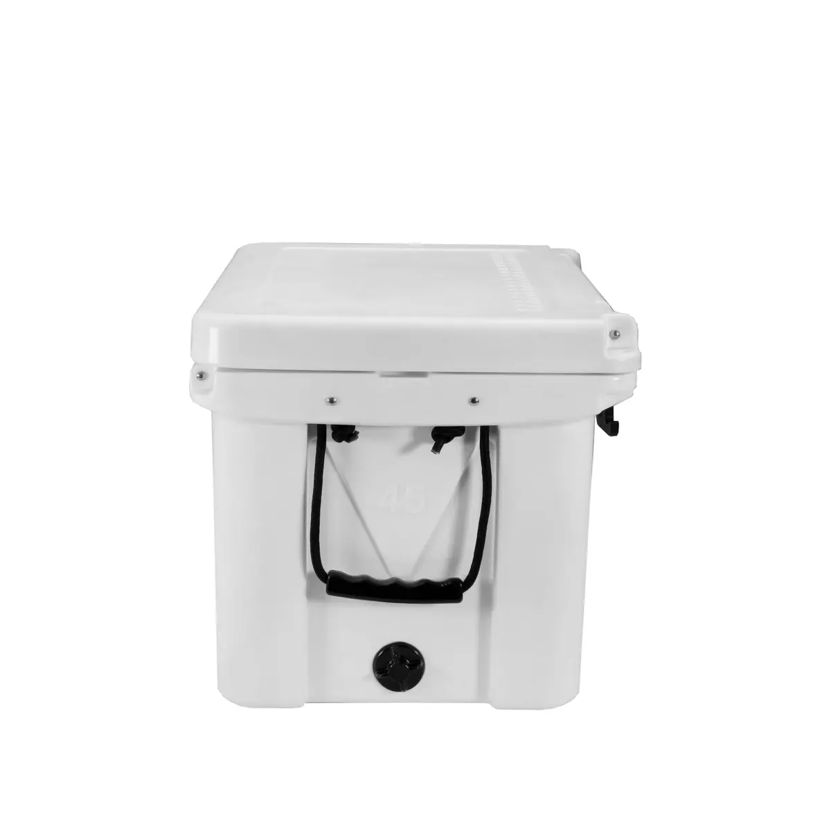 COASTLAND Delta Series 45 QT Rotomolded Cooler | Heavy-Duty Insulated Ice Chest, 45 Quarts, White - view 4